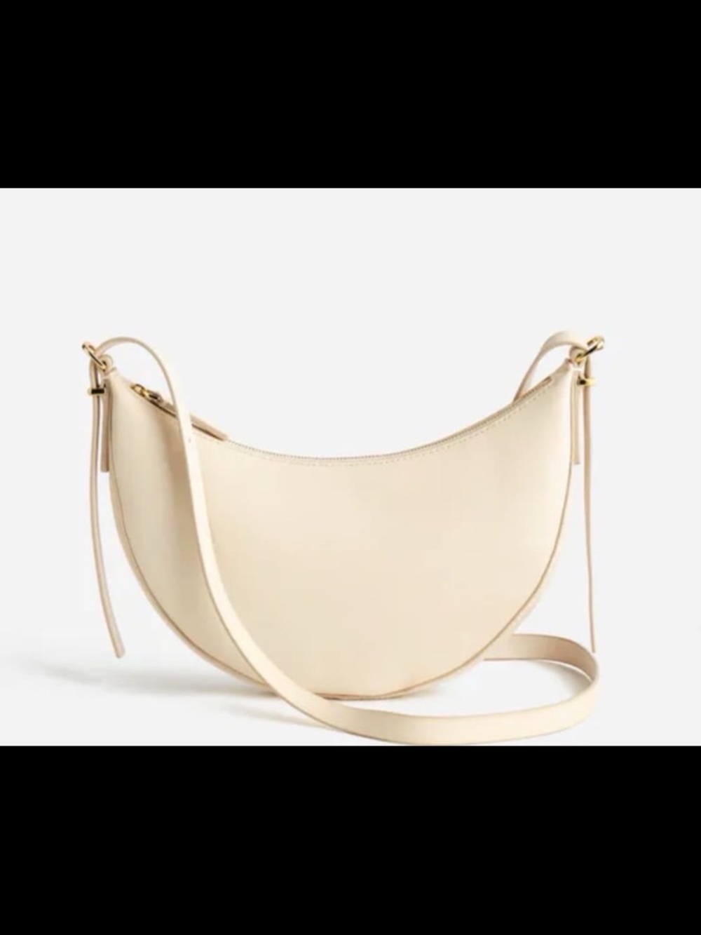 Madewell Crescent Shoulder Bag with Adjustable Strap